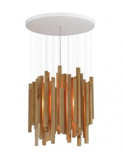 Závěsné dřevěné světlo Arturo Alvarez Woods