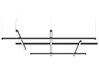 Závěsné LED lampa Panzeri Hilow black směr světla: nepřímé světlo(pouze nahoru)