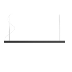 Závěsné LED světlo Panzeri Brooklyn Line black šířka: 1020mm