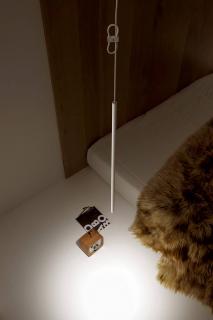 Závěsné LED světlo Vesoi Tubetto barva montury: bílý nástřik, výkon: výkon 6W, výška: výška 500mm
