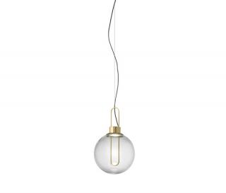 Závěsné plastové světlo Modoluce Orb brass průměr: průměr 250mm