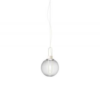 Závěsné plastové světlo Modoluce Orb white průměr: průměr 250mm