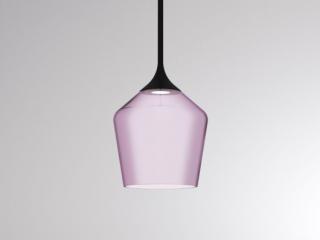 Závěsné skleněné světlo Moltoluce Cocktail M PD violet Barva světla: 3000K teplé světlo