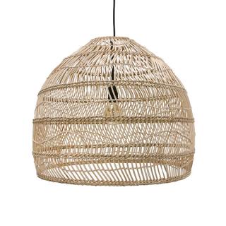 Závěsné světlo HKliving Wicker ball natural M