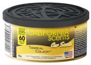 California Scents Tropical Colada vůně do auta Tropický koktejl