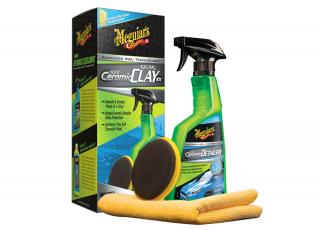 Meguiars Hybrid Ceramic Quik Clay Kit sada pro dekontaminaci laku