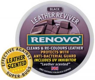 Renovo Black Leather Reviver 200ml oživovač barvy kůže černý