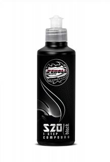 Scholl S20 BLACK Real 1-Step Compound 250g středně silná leštící pasta