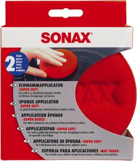 Sonax Schwammapplikator Super Soft 2ks pěnový aplikátor