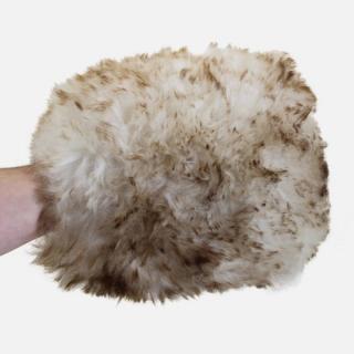 Supernatural 'Wookie' Wash Mitt dlouhosrstá mycí rukavice z ovčí kůže