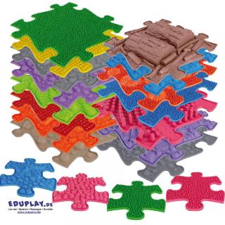 Eduplay Podlahové senzorické puzzle 19 dílů