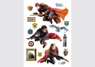 AG Design Maxi nálepka na zeď Harry Potter Hermiona a Harry  PVC, 65x85 cm
