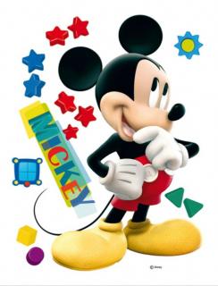 DC FIX Samolepicí maxi nálepka Mickey Mouse 85×65cm
