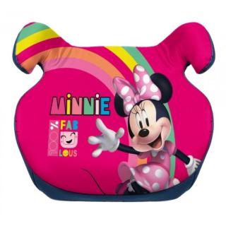 SEVEN Podsedák do auta Minnie Duha tvrzený polyethylen, polstrování Polyester, 15 - 36 Kg