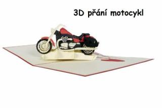 3D přání motocykl