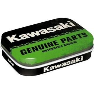 Bonbony v krabičce Kawasaki (Bombony krabička logo Kawasaki)