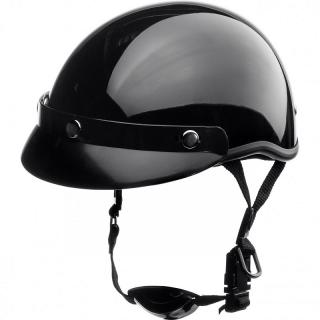Delroy hedcap helma na motorku lesklá (Jet přilba na motorku nebo skútr)
