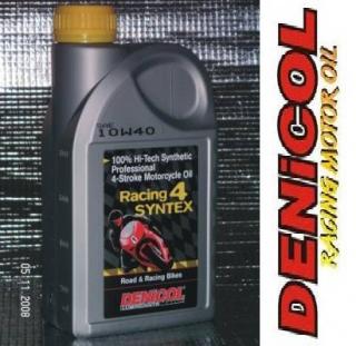 DENICOL Racing 4 Syntex 4T 10W40 100% syntetický olej pro čtyřdobé motory motocyklů