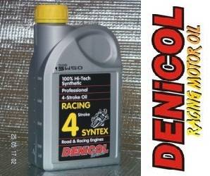 DENICOL Racing 4 Syntex 4T 15W50 100% syntetický olej pro čtyřdobé motory motocyklů