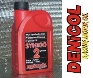 DENICOL SYN 100 2T syntetický esterový olej pro dvoudobé motory závodních motocyklů