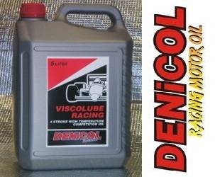 DENICOL Viscolube Racing 4T minerální olej pro závodní motocykly 5L (Denicol motocyklové oleje)