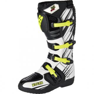 Motocrossové boty iXS XP-S2 - Boty na off-road z mikrovláken (iXS cross boty až do vel. 48 bílé)