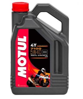Motocyklový olej MOTUL 7100 4T 5W-40 - 4 l (Motul 7100 4T 5W-40 motorový olej)