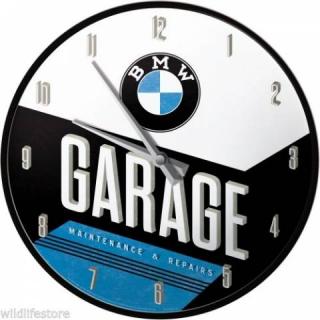 Nástěnné hodiny BMW Garage  (Hodiny na zeď BMW)