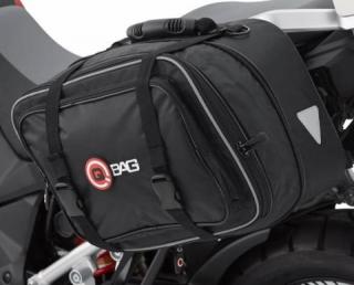 QBag boční textilní brašny na motorku nastavitelné 30 - 46 l