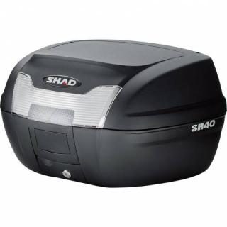 Shad  Topcase SH 40 kufr na motorku nebo skútr černý nelakovaný