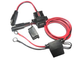 USB zásuvka na moto i skútr (Zásuvka USB na motorku)