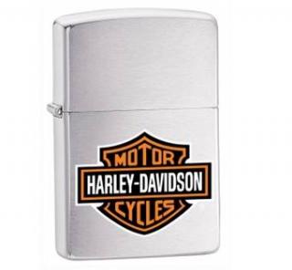 ZIPPO Harley-Davidson® - benzínový zapalovač -  Možnost rytí (Zapalovač s možností rytí)