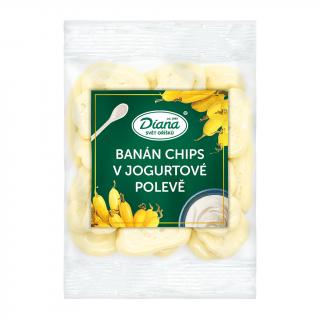 Banán chips v jogurtové polevě 100g