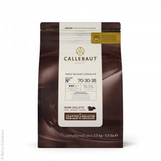 Barry Callebaut Čokoláda 70-30-38 hořká 70,5% 2,5kg