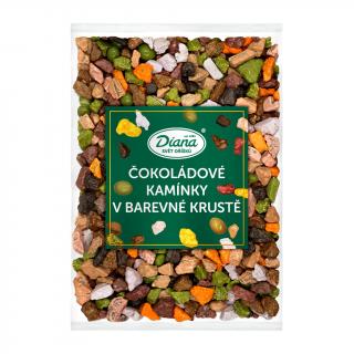 Čokoládové kamínky v barevné krustě 500g