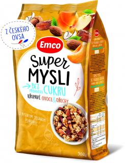 Emco Super mysli bez přidaného cukru ovoce a ořechy 500g