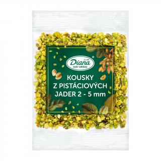 Kousky z pistáciových jader 2-5mm 100g