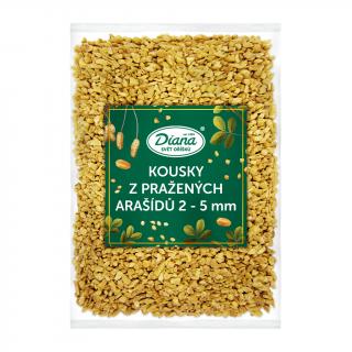 Kousky z pražených arašídů 2–5mm 500g