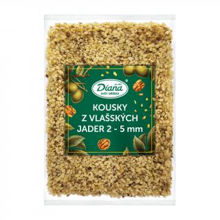 Kousky z vlašských jader 2-5mm 500g