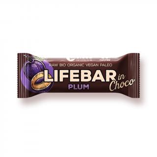 Lifefood LIFEBAR INCHOCO BIO RAW švestková 40g