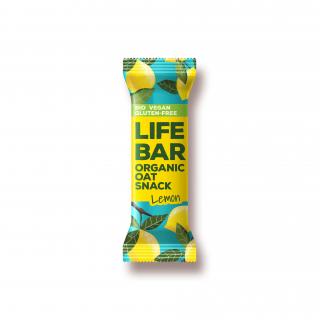 Lifefood LIFEBAR Oat Snack citronový BIO 40 g