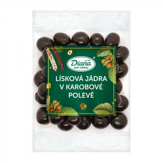 Lísková jádra v karobové polevě 100g