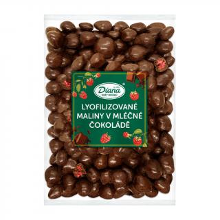 Lyofilizované maliny v mléčné čokoládě 1kg