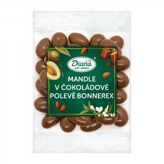 Mandle v čokoládové polevě bonnerex 100g