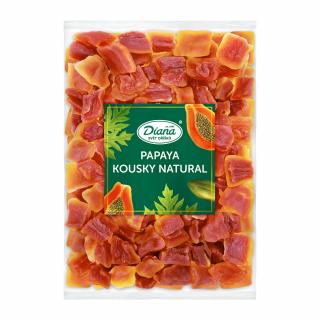 Papaya kousky natural 1kg