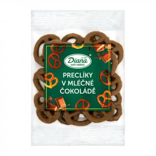 Preclíky v mléčné čokoládě 100g