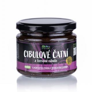 The Pelikans Cibulové čatní z červené cibule JEMNÉ 250g