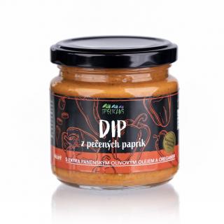 The Pelikans Dip z pečených červených paprik PÁLIVÝ 150g