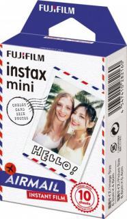 Fujifilm Colorfilm Instax Mini Airmail 10 ks fotek