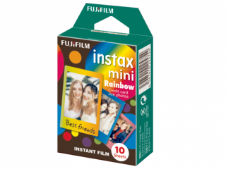 Fujifilm Colorfilm Instax Mini Rainbow 10 ks fotek